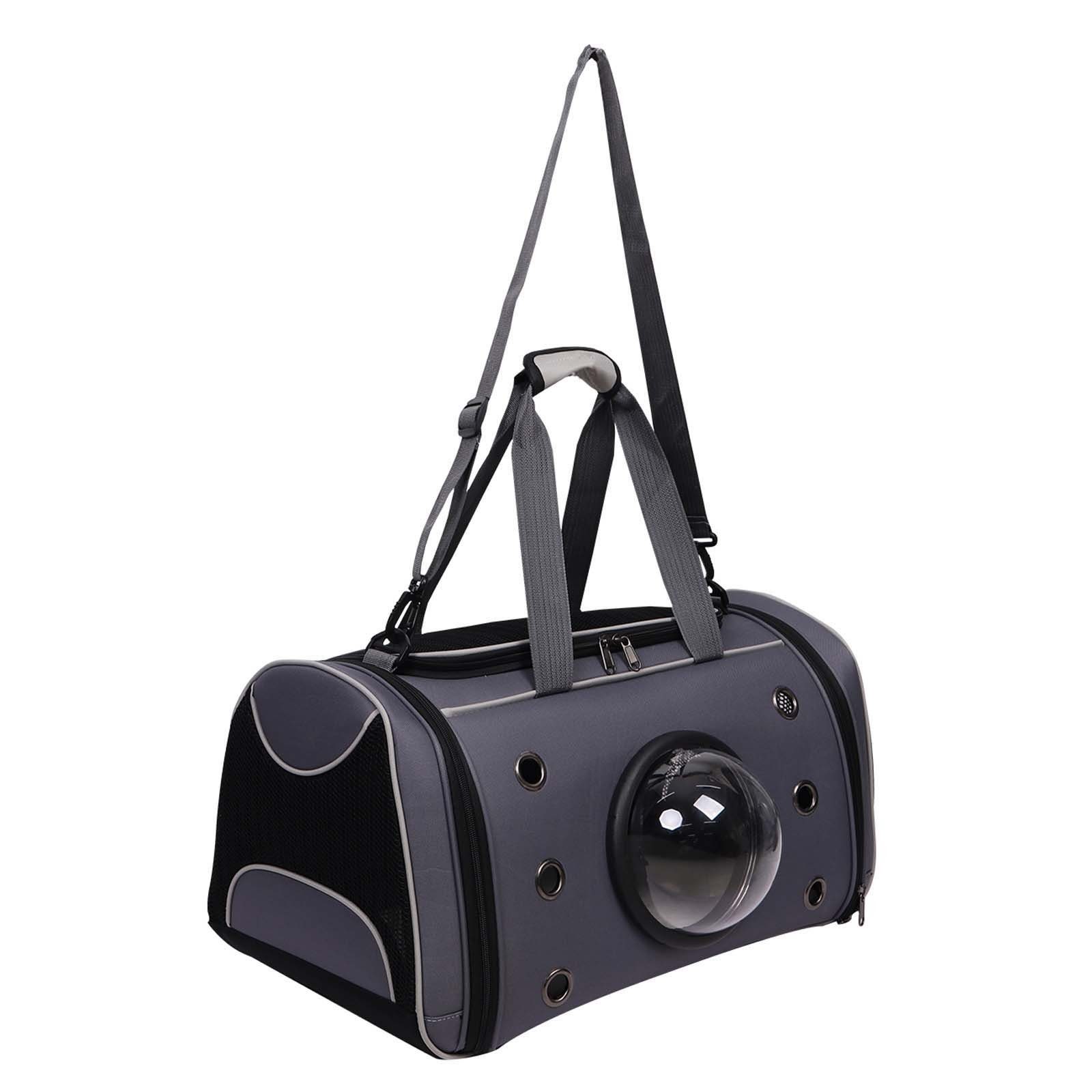 RAIKOU Tiertransporttasche Haustier Raumkapsel-Tasche / Transportboxen / Rucksack Tragetasche bis 20,00 kg, atmungsaktive, klare Sicht
