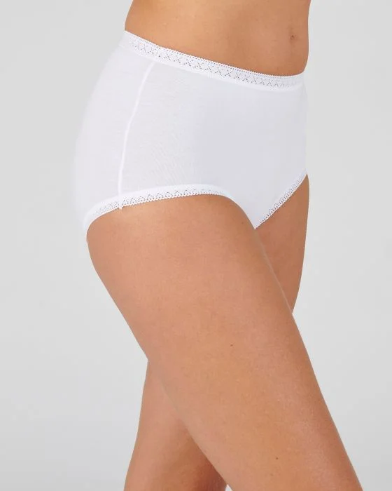 Culotte midi, en coton strech