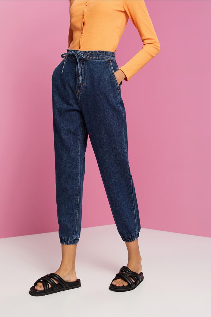 Denim-Jeans im Jogger-Style