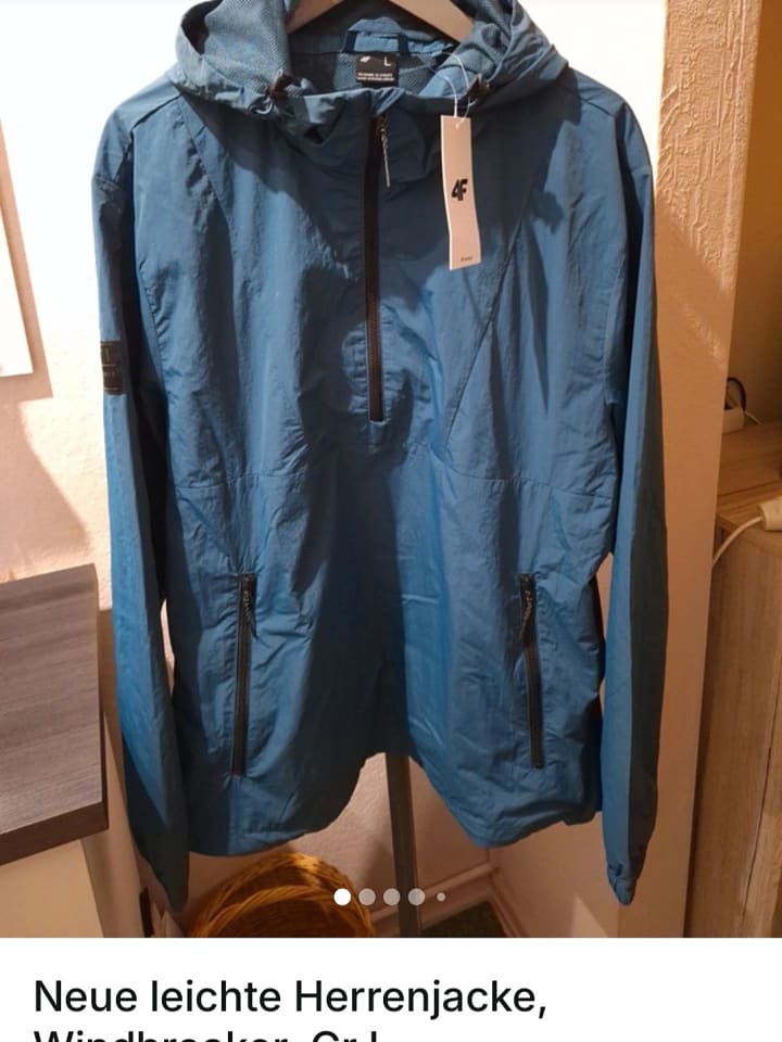 4F Funktionsjacke in Blau günstig kaufen L