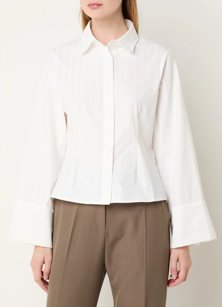 Neo Noir Rosa blouse with stripe print
