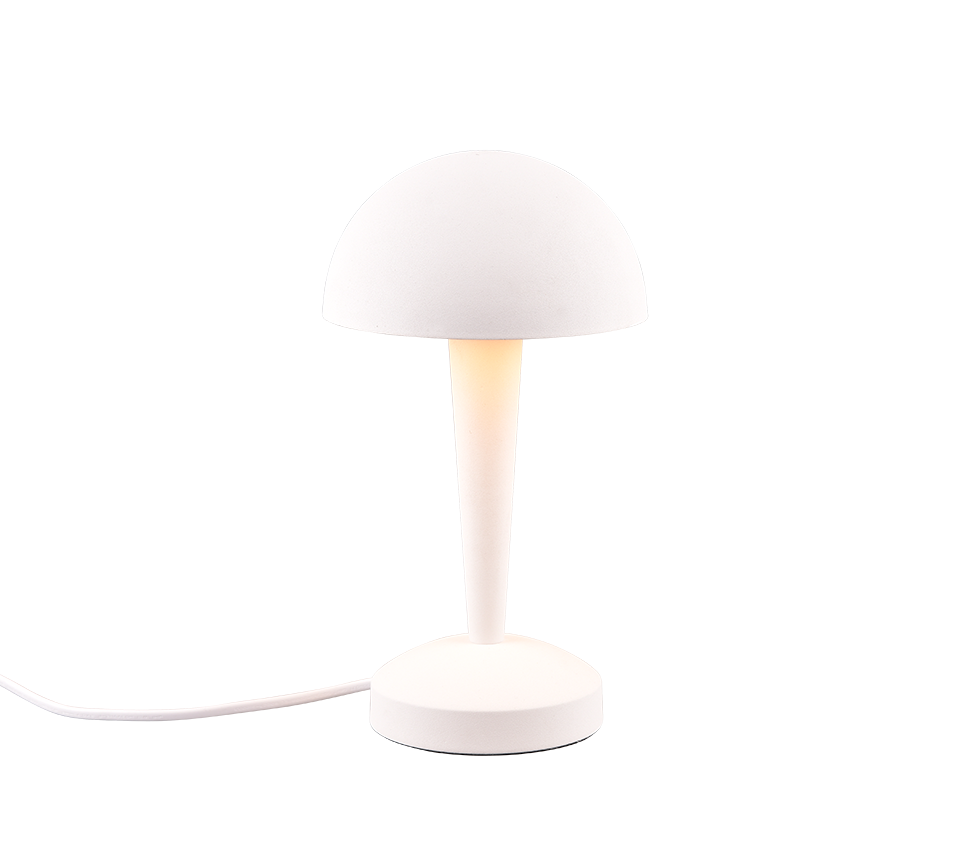 Reality Leuchten LED Tischlampe Canaria Weiß