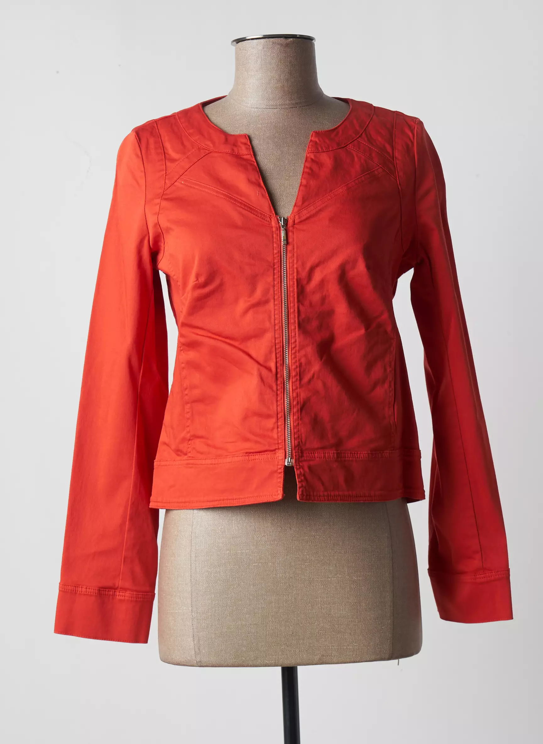 Paul Brial Vestecasual Femme couleur orange
