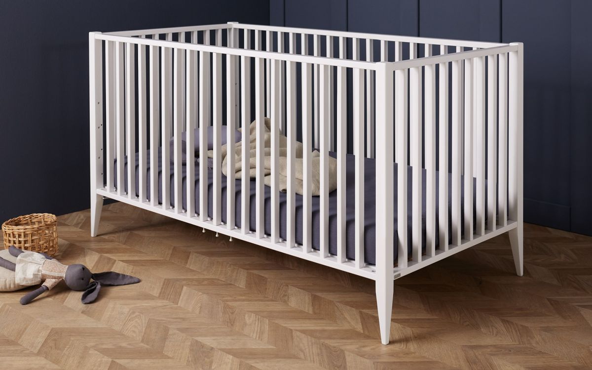 Paidi Babybett Felie Kreideweiß 140 x 70 cm