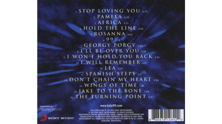 In The Blink Of An Eye-Greatest Hits 1977-2011