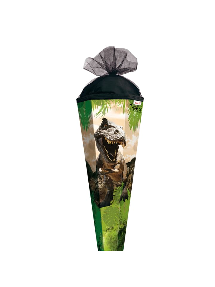 ROTH Schultüte groß Tyrannosaurus 100 cm in Grün günstig kaufen onesize