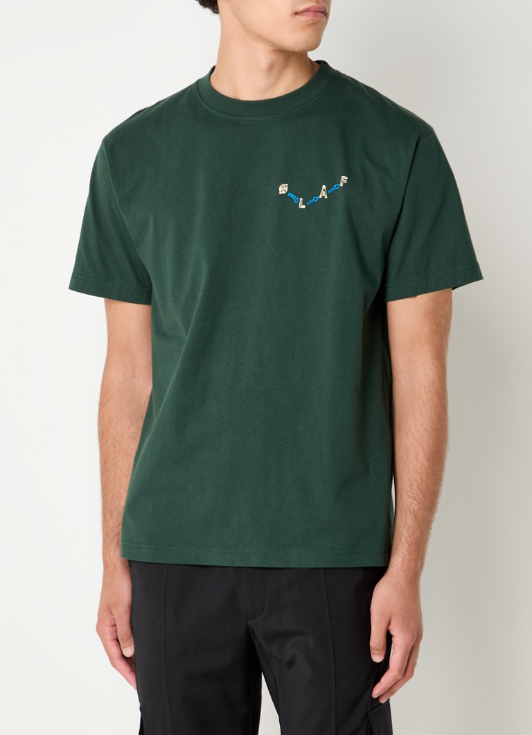 T-shirt OLAF con logo e stampa sul retro