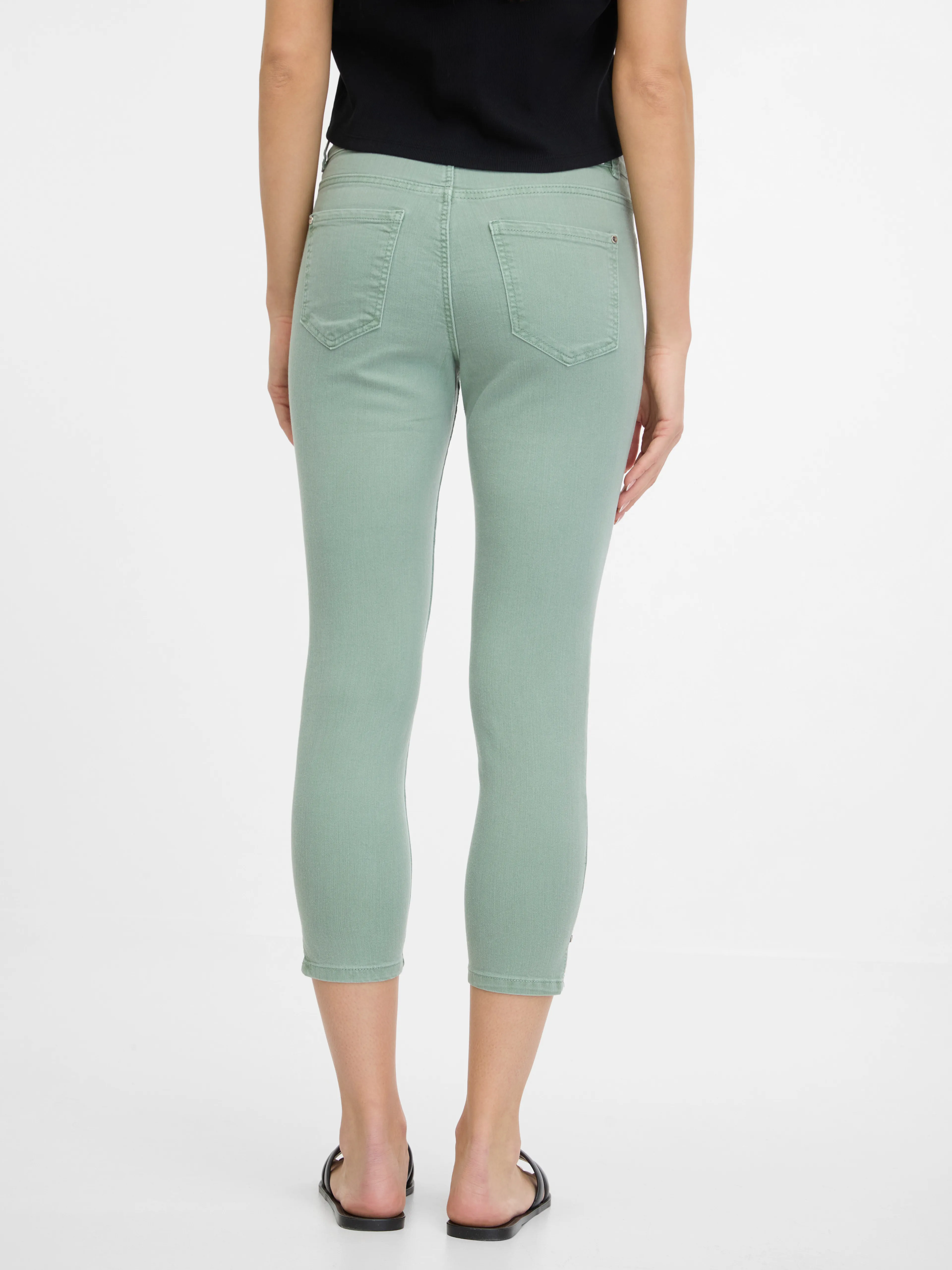 Hellgrüne Damenjeans im Skinny Fit ORSAY
