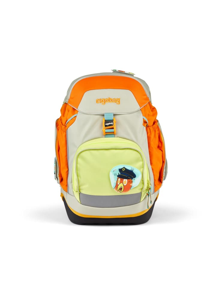 Ergobag Grundschulranzen Pack StadtBärwohner  in Orange/Gelb günstig kaufen onesize