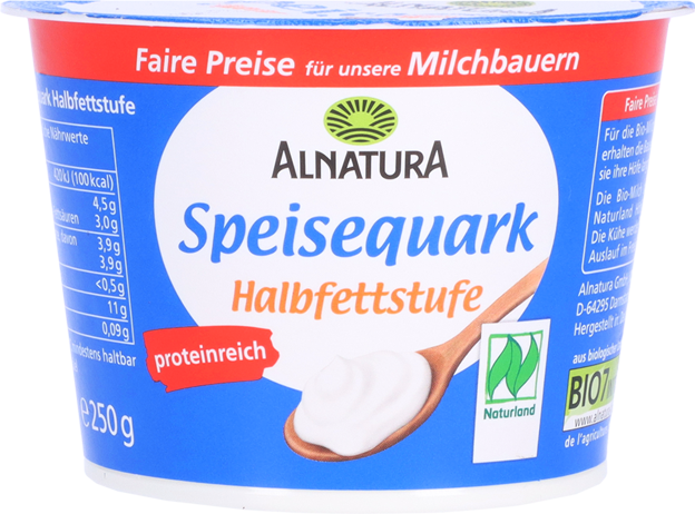 Alnatura Bio Speisequark Halbfettstufe
