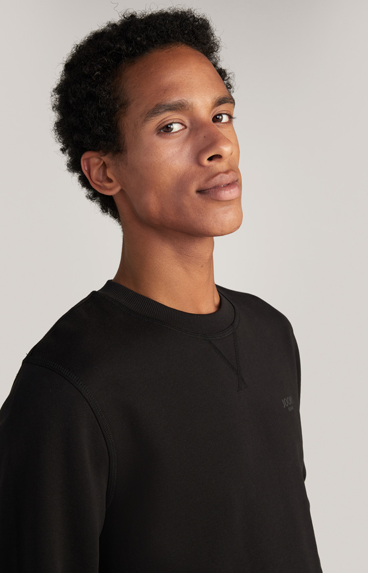 Sweatshirt Salazar in Schwarz