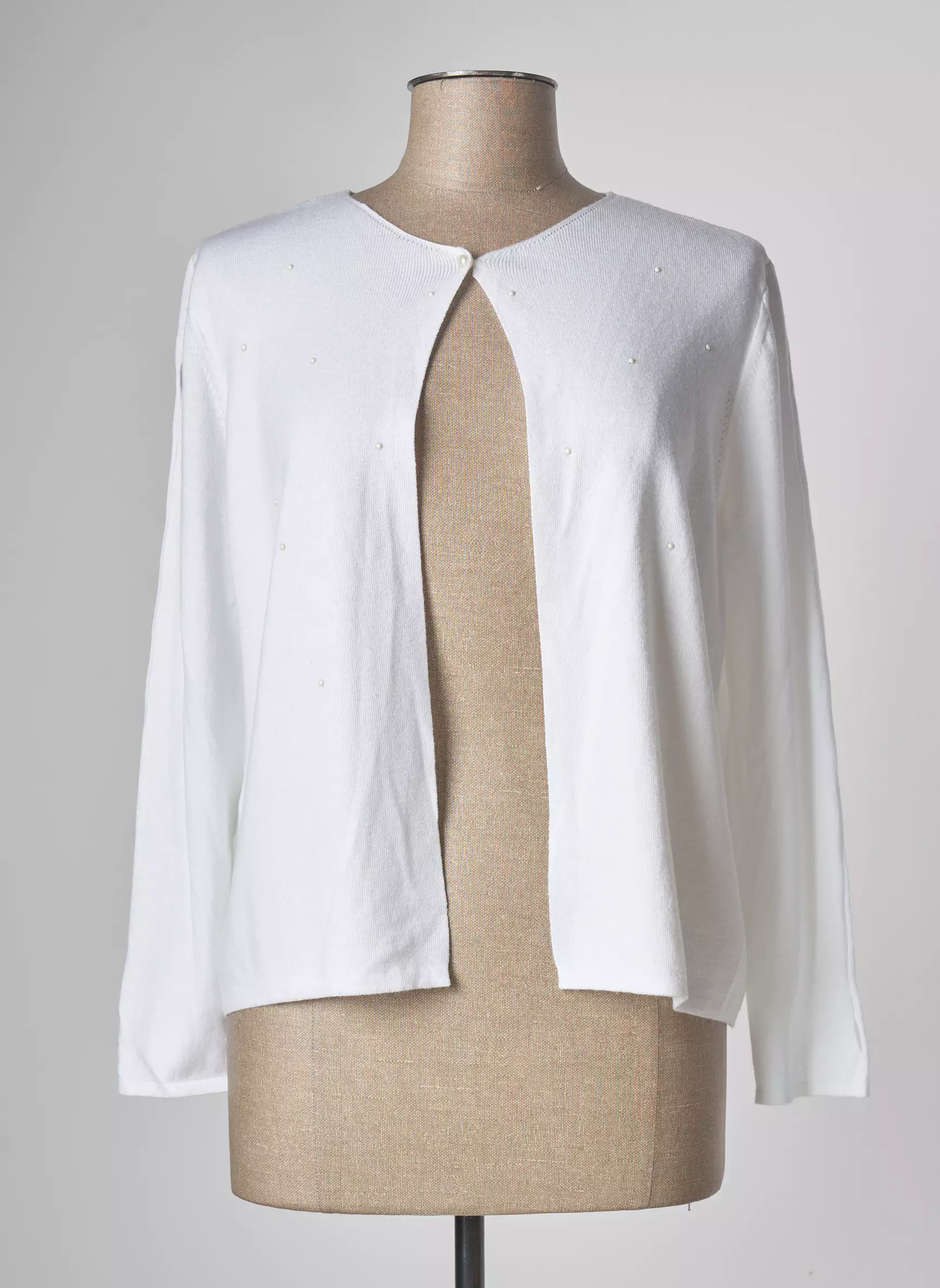 I Odena Cardigans Femme couleur blanc