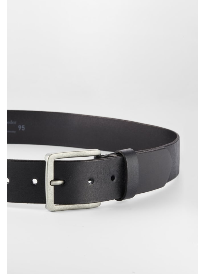 Paddock's Ledergürtel in schwarz günstig kaufen