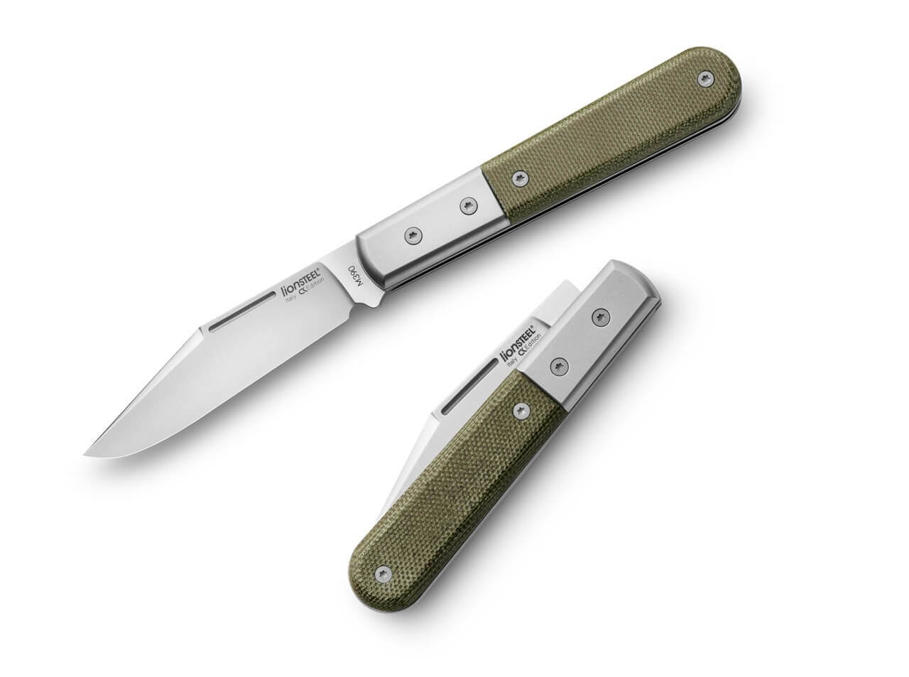 Shuffler Barlow Canvas Micarta Green