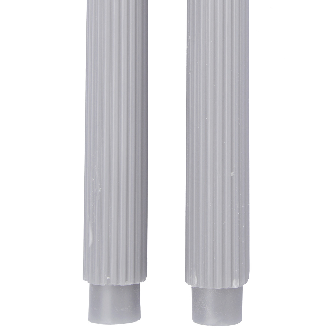 2 Stabkerzen in geriffelter Optik