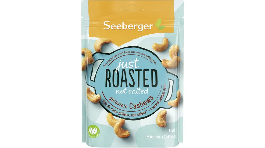 Seeberger Cashewkerne geröstet 150 g
