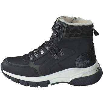 Mustang Wintersneaker in schwarz