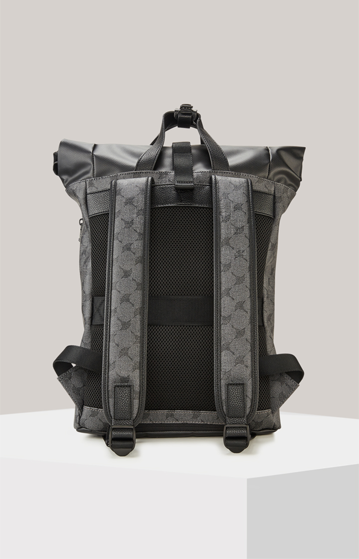 Rucksack Mazzolino Luc in Grau/Schwarz