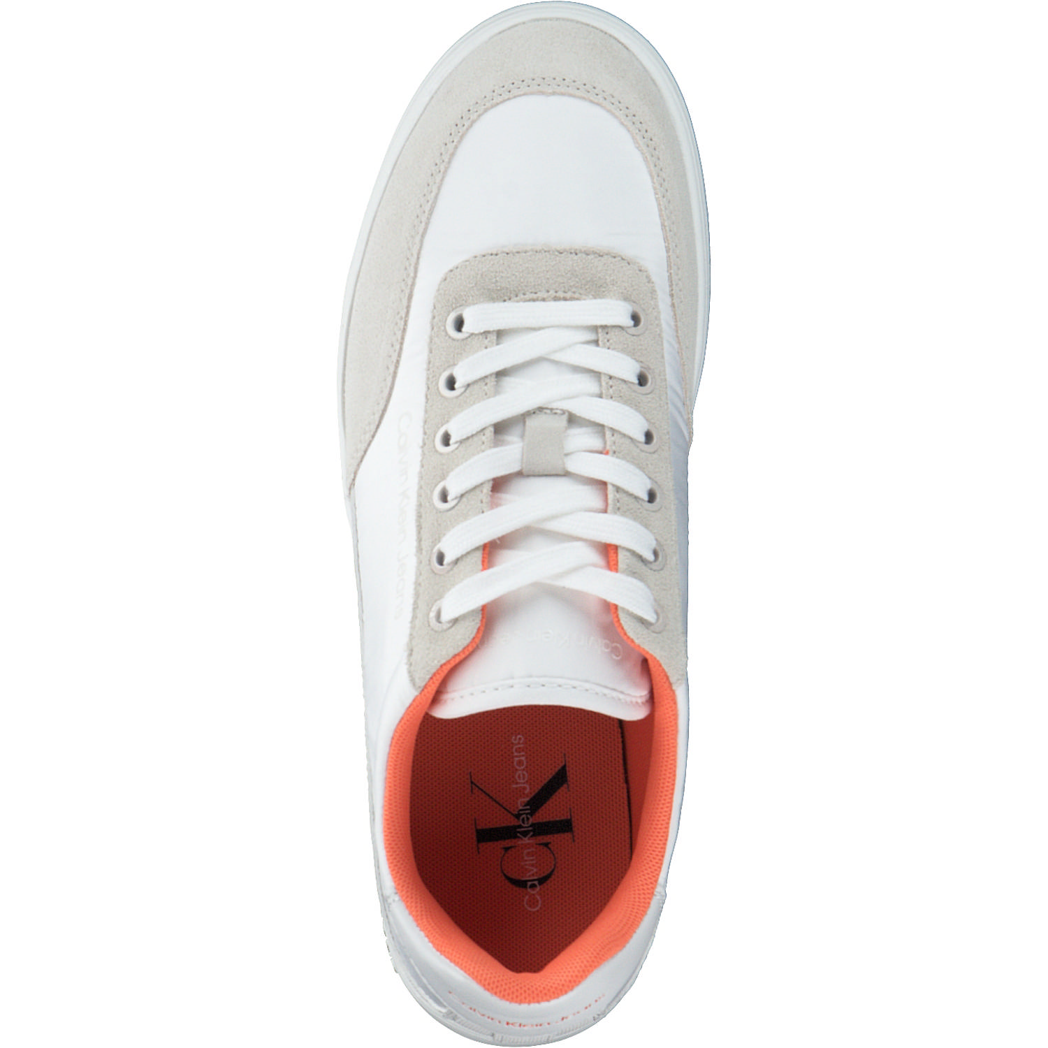 Calvin Klein YW0YW01007, Schnürschuhe, Damen, Weiß