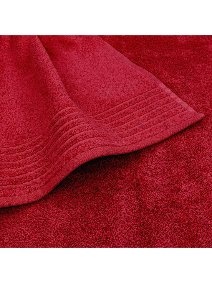 Möve Handtuchset New Classic 6-TLG in ruby günstig kaufen onesize