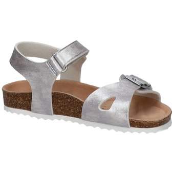 Geox J Adriel Girl Sandale in silber