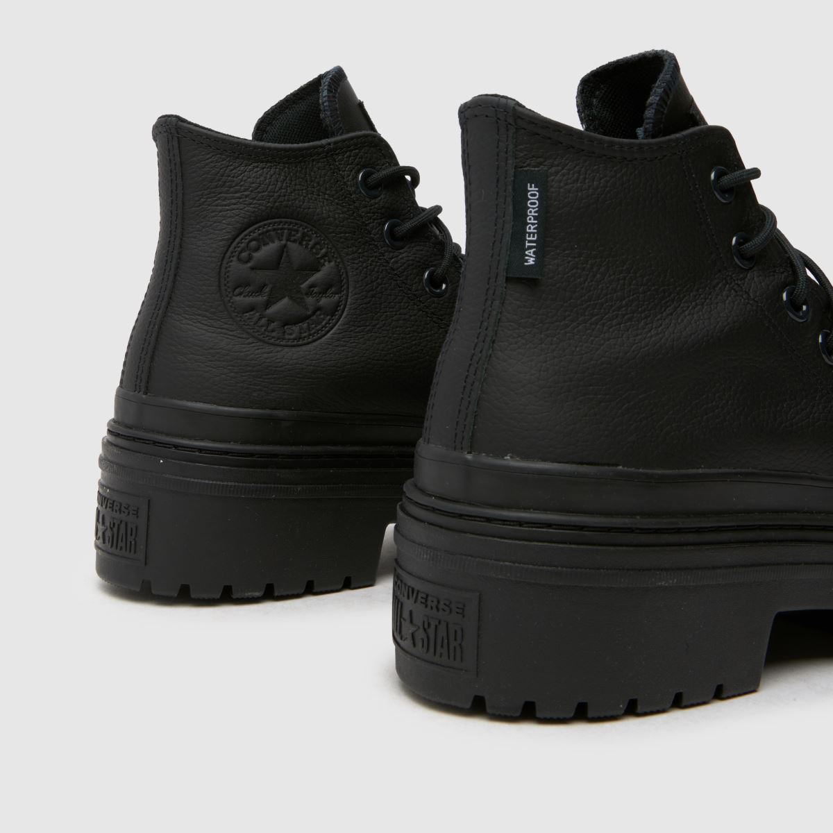 Converse All Star Lugged sarkú cipők fekete színben