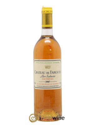 Château de Fargues  1987 - Lot de 1 Bouteille