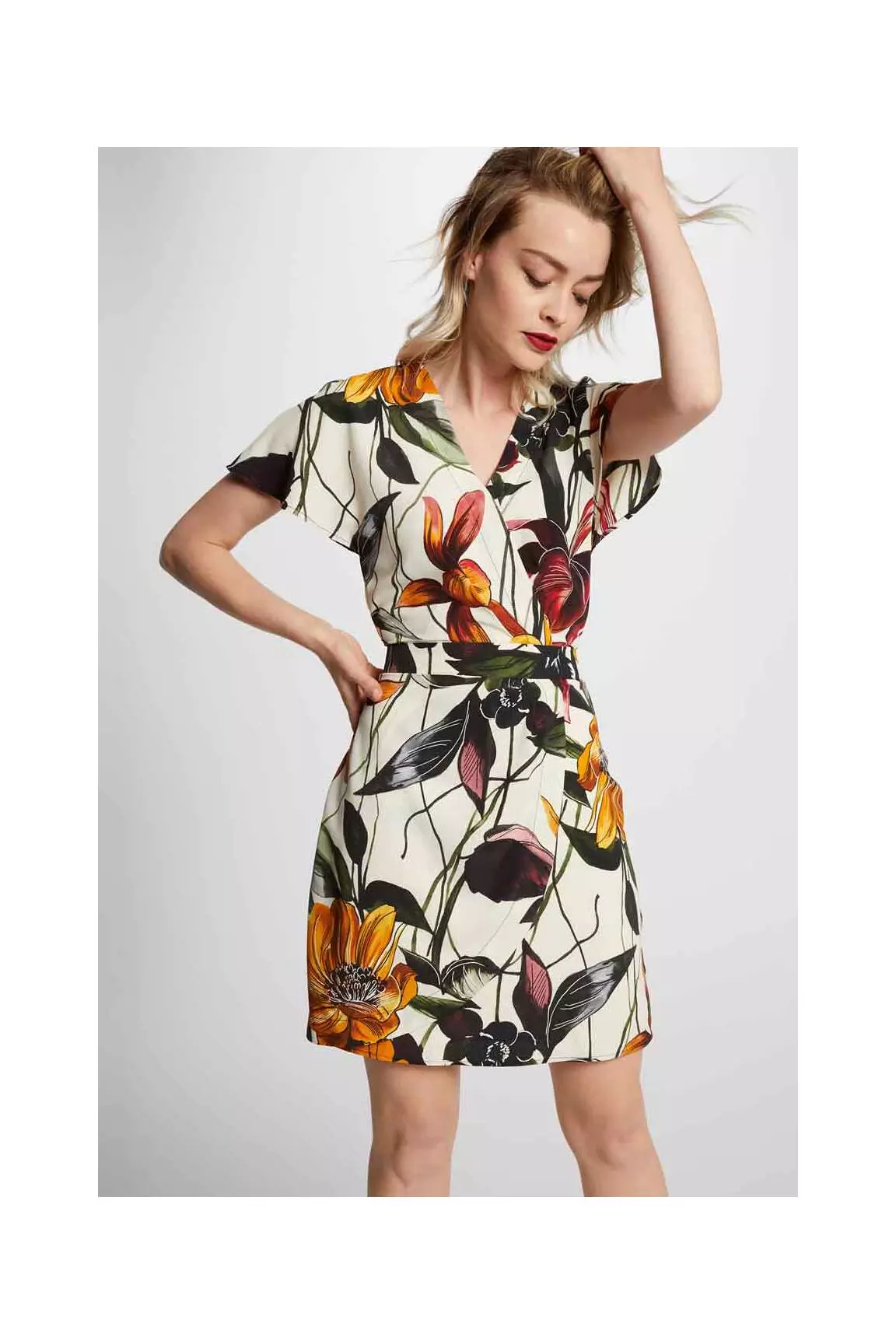 Morgan Robes Courtes Femme couleur blanc