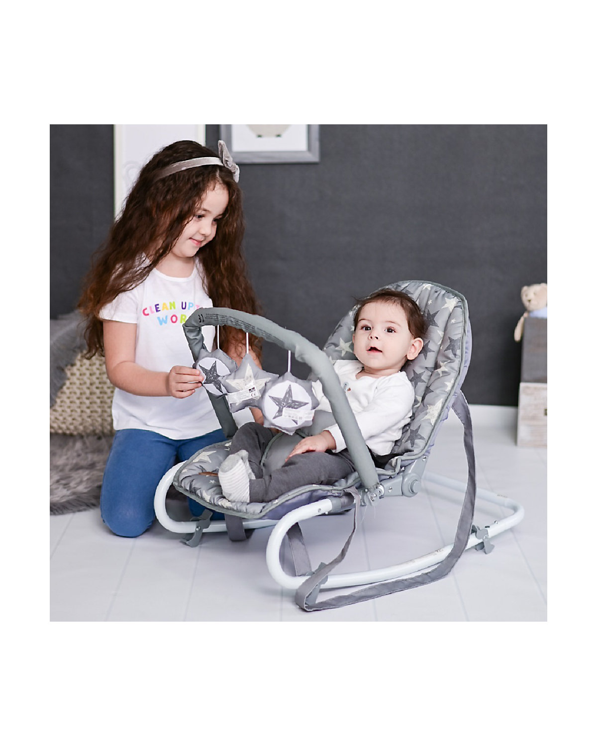 Babywippe Eliza Spielbogen Babywippen