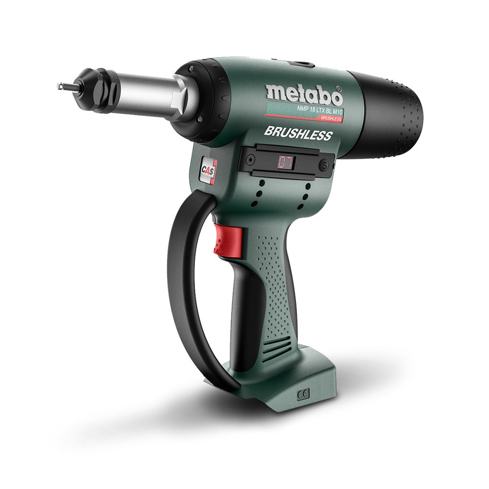 Conjunto de ferramentas de rebitagem METABO 18V 2 x 4,0 Ah AU60178800