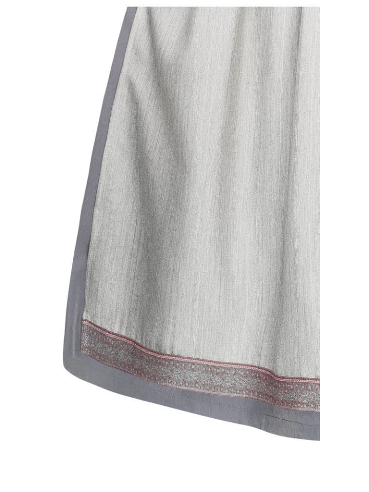 Nübler Dirndl lang Ellen in Silber günstig kaufen