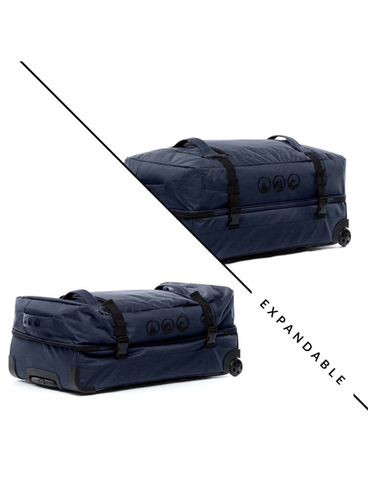 SONS OF ALOHA Reisetasche Reisetasche mit Rollen groß | Duffle 80 cm XL 120L in blau günstig kaufen