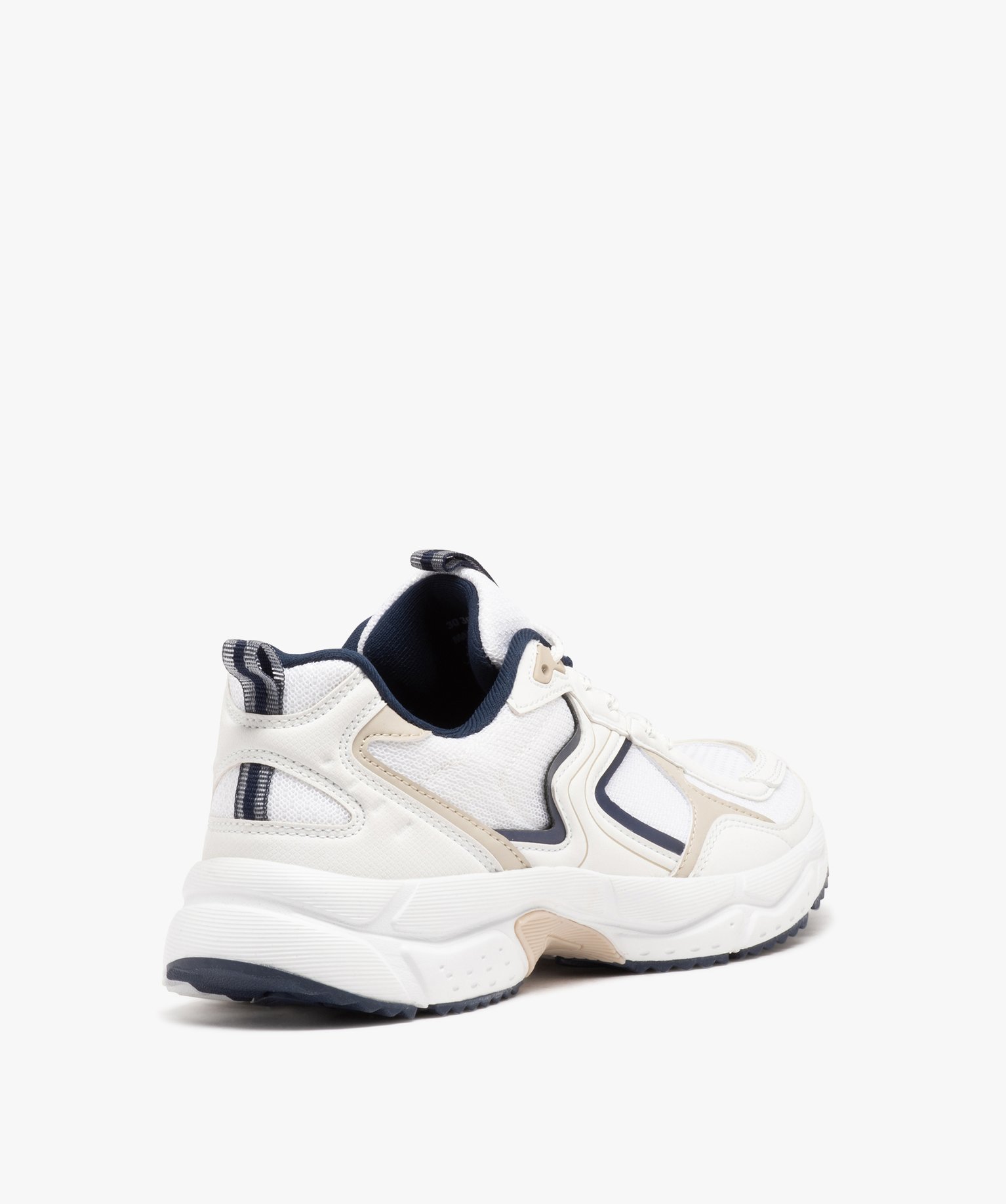 Baskets de sport en mesh légères femme blanc | GEMO