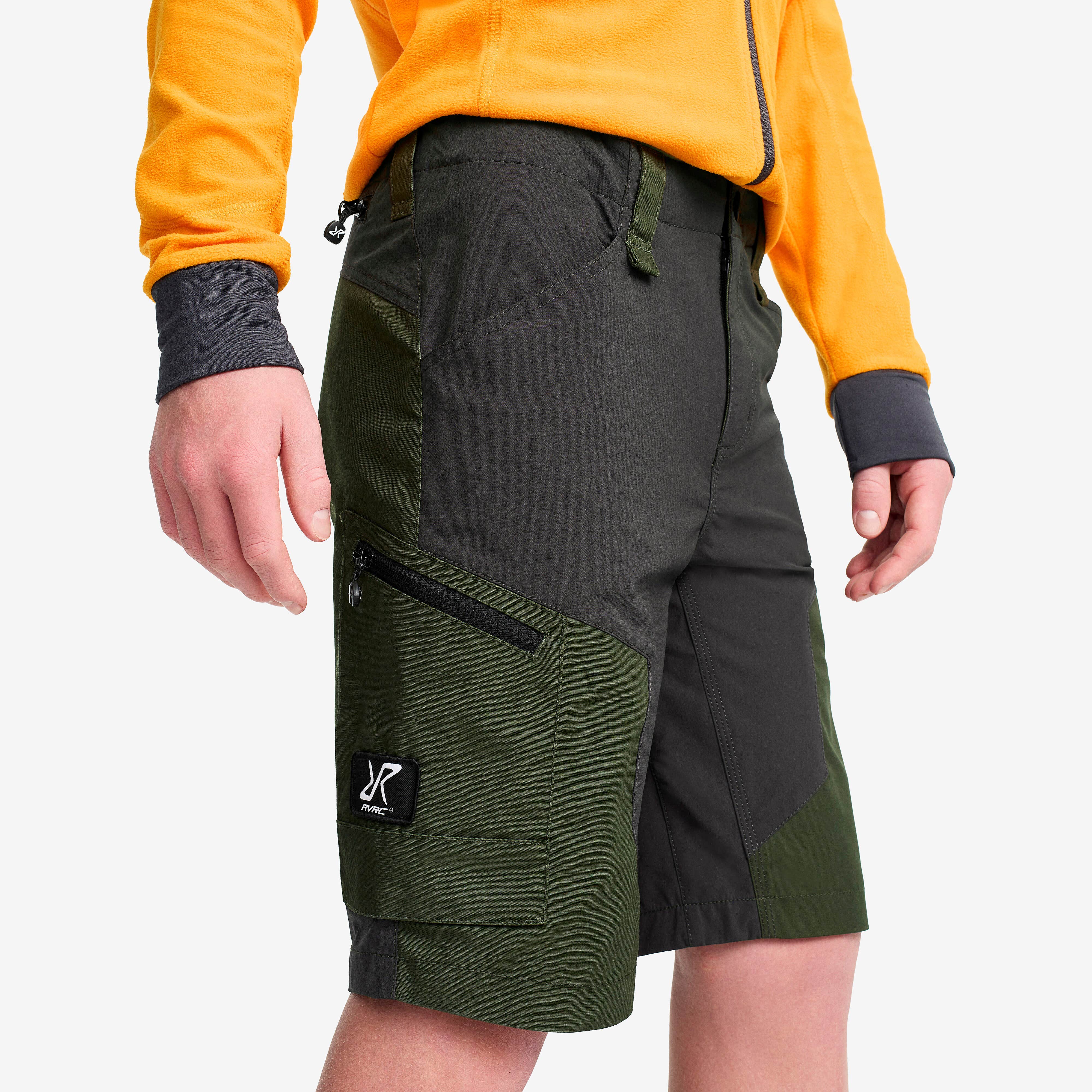 RVRC GP Shorts Teens Forest Green