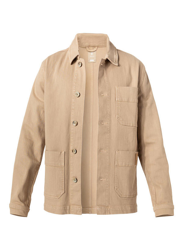BOGGI MILANO, Jeansjacke, Baumwoll-Stretch, beige