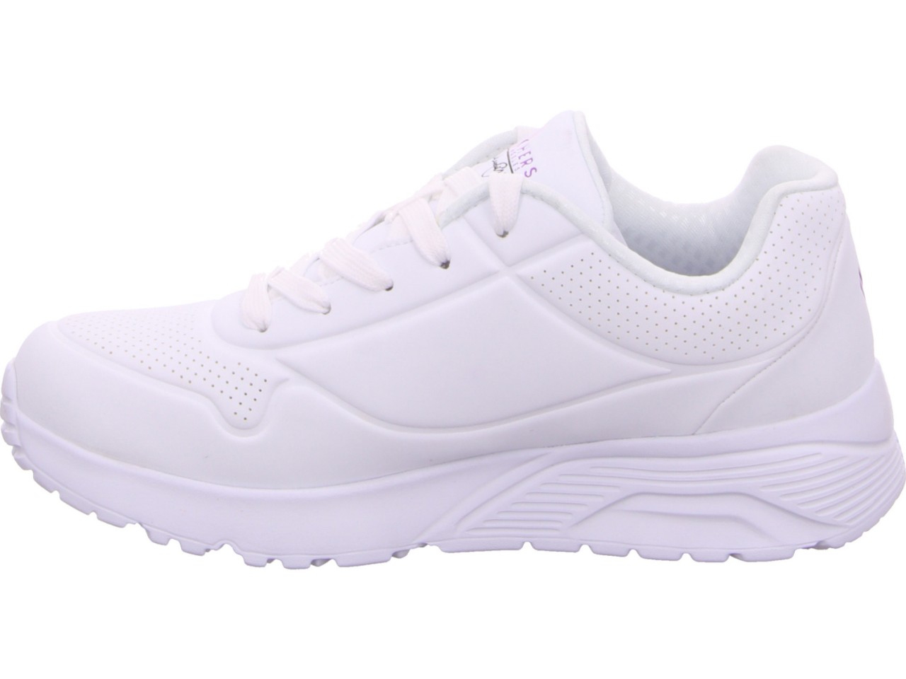 SKECHERS Freizeit Schnürer weiss Uno Lite - SPREAD THE LOVE
