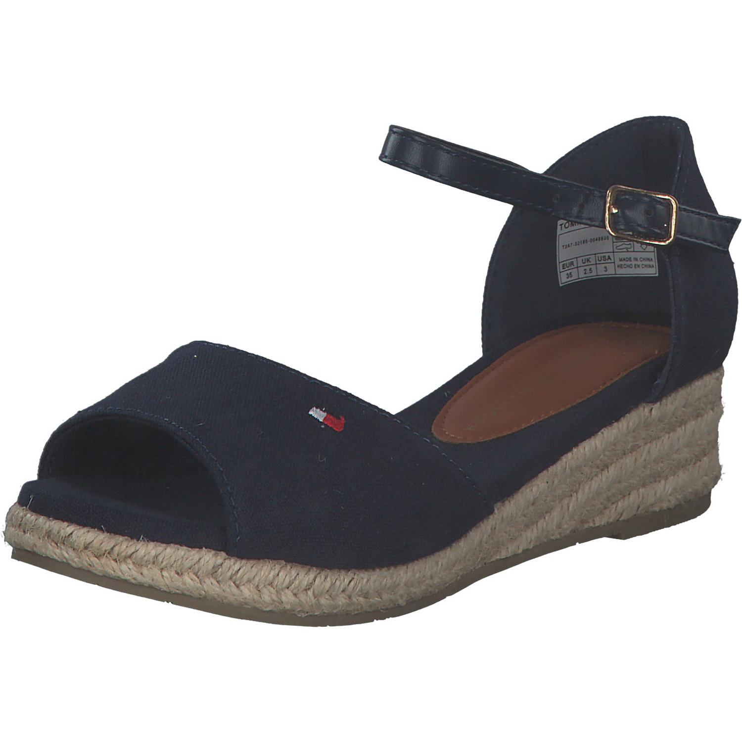 Tommy Hilfiger T3A7-32185, Keilsandaletten, Kinder, Blau