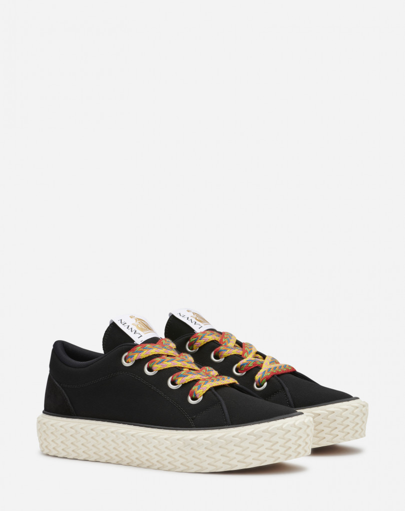 SNEAKERS CURBIES EN TOILE DE COTON