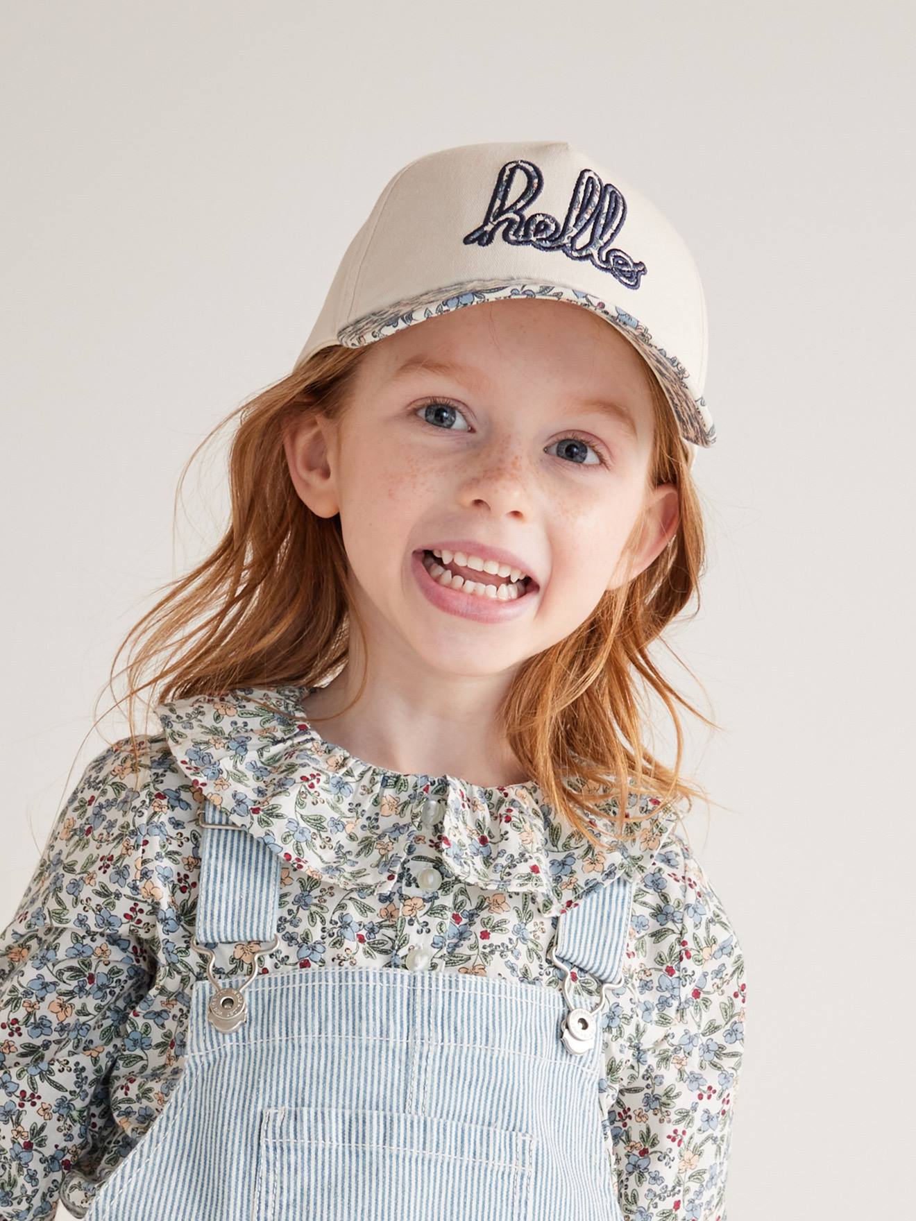 Casquette fille imprimée 