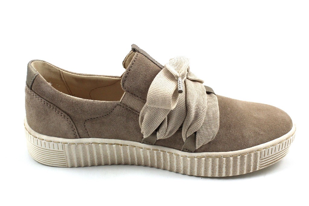 GABOR Freizeit Schnürer beige