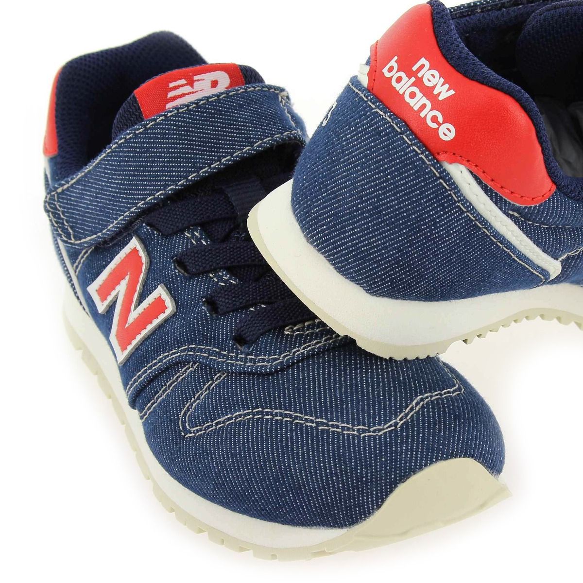 New Balance  YV373 DENIM - Marine rouge