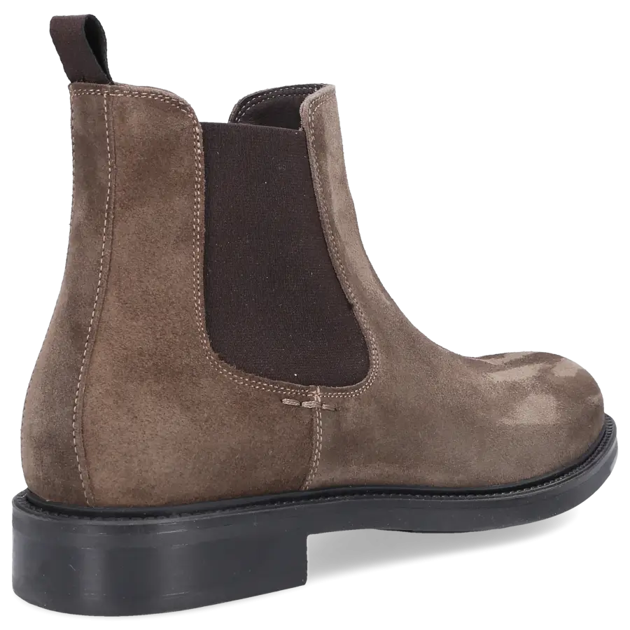 EN AVANT - Chelsea Boots 206-12 Veloursleder - beige