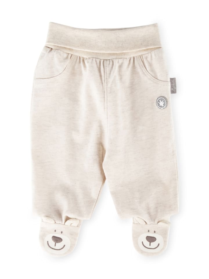 Sigikid Hose mit geschlossenen Füßen Classic Baby in beige günstig kaufen