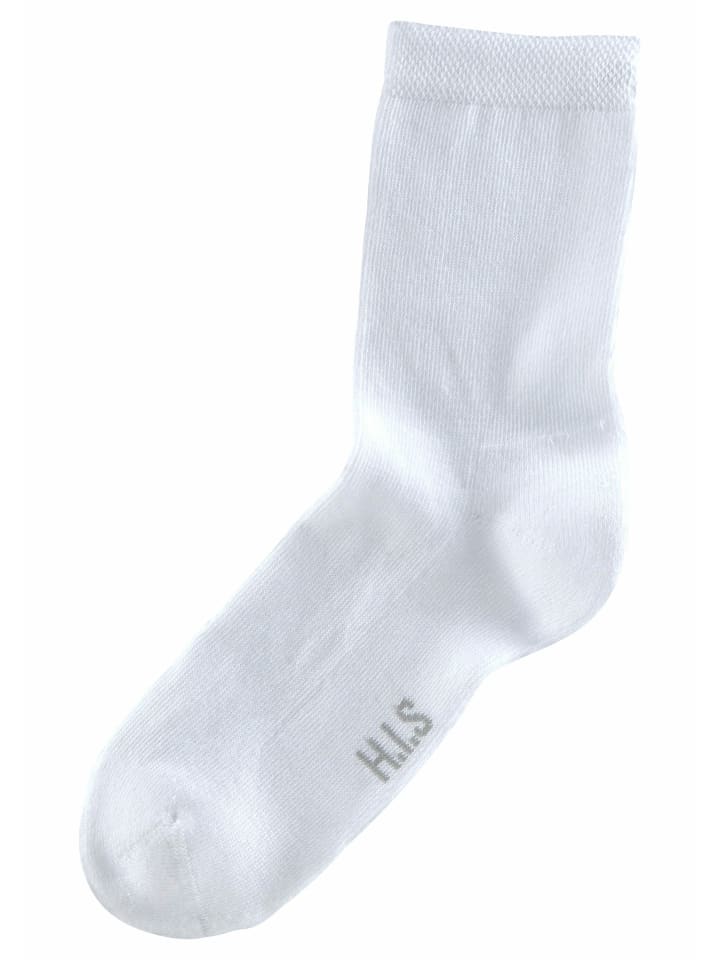 H.I.S Socken in 6x weiß günstig kaufen