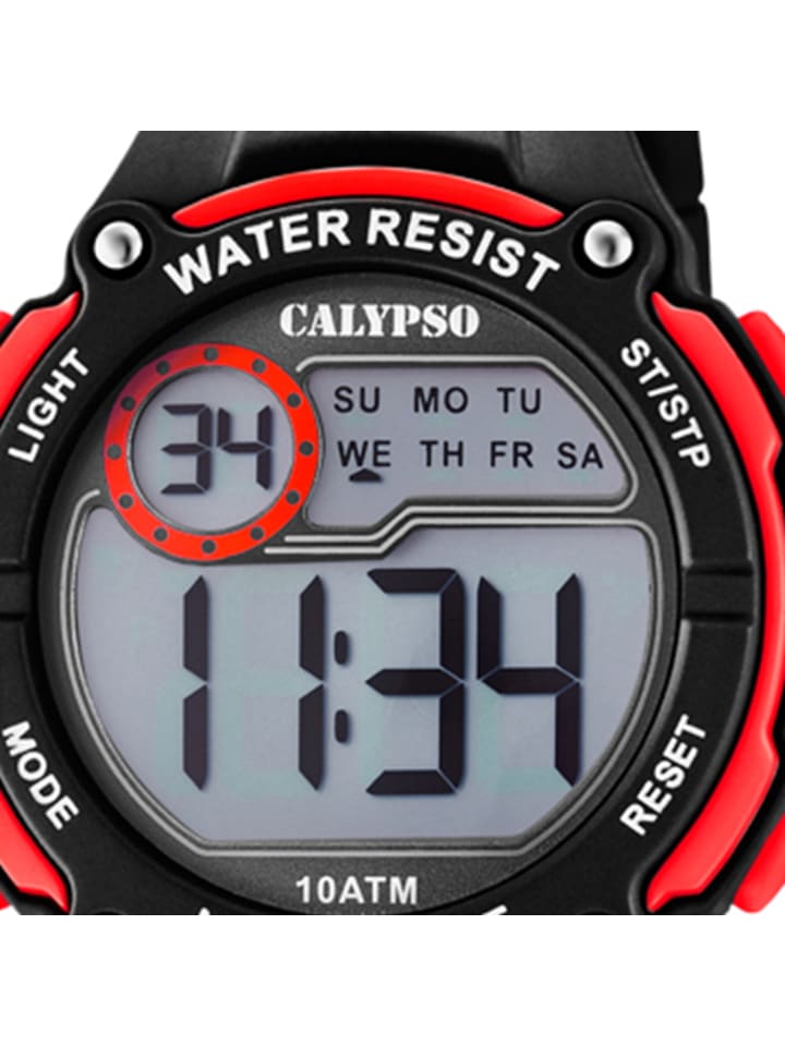 Calypso Digital-Armbanduhr Calypso Digital schwarz mittel (ca. 33mm) günstig kaufen onesize