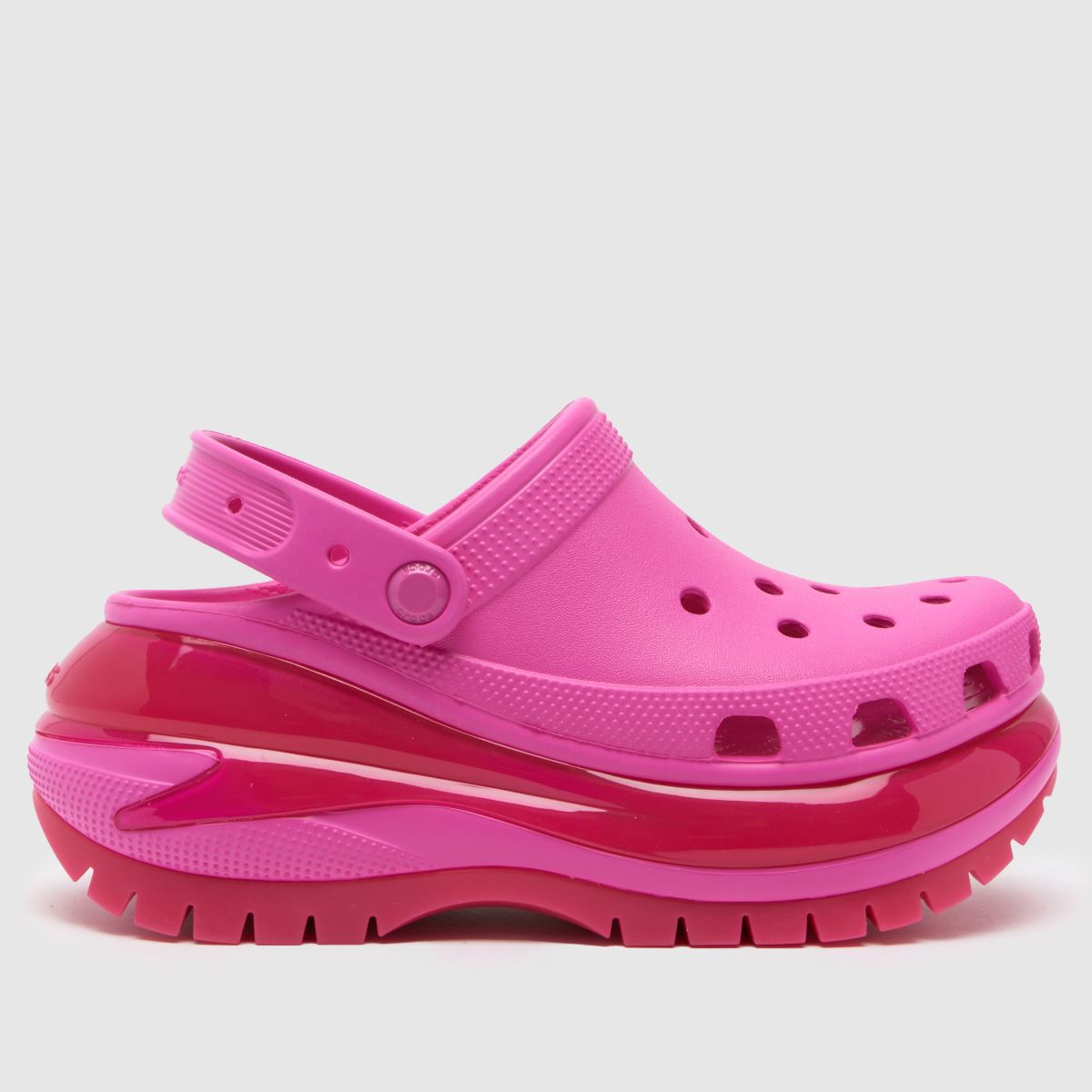 Crocs rózsaszín mega crush klumpa lányoknak ifjúsági szandál