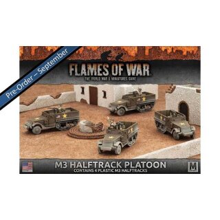 M3 Halftrack Platoon (plastic)