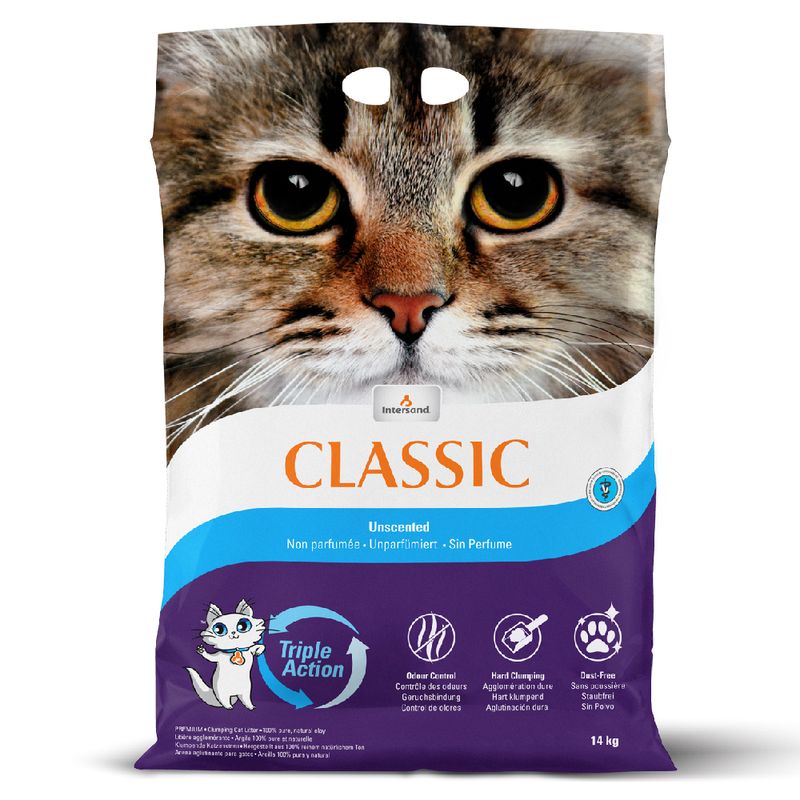 Sparpaket Intersand Classic Katzenstreu zu TOP-Preisen | bitiba %