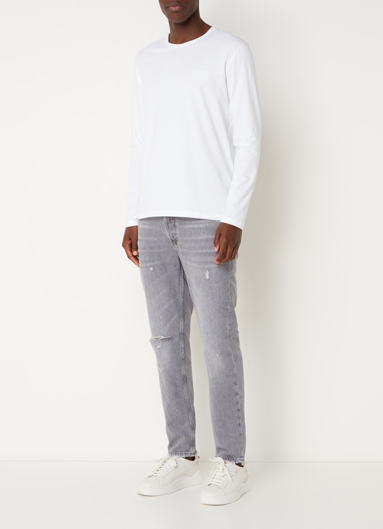 HUGO BOSS 634 Slim fit -farkut värillisellä pesulla