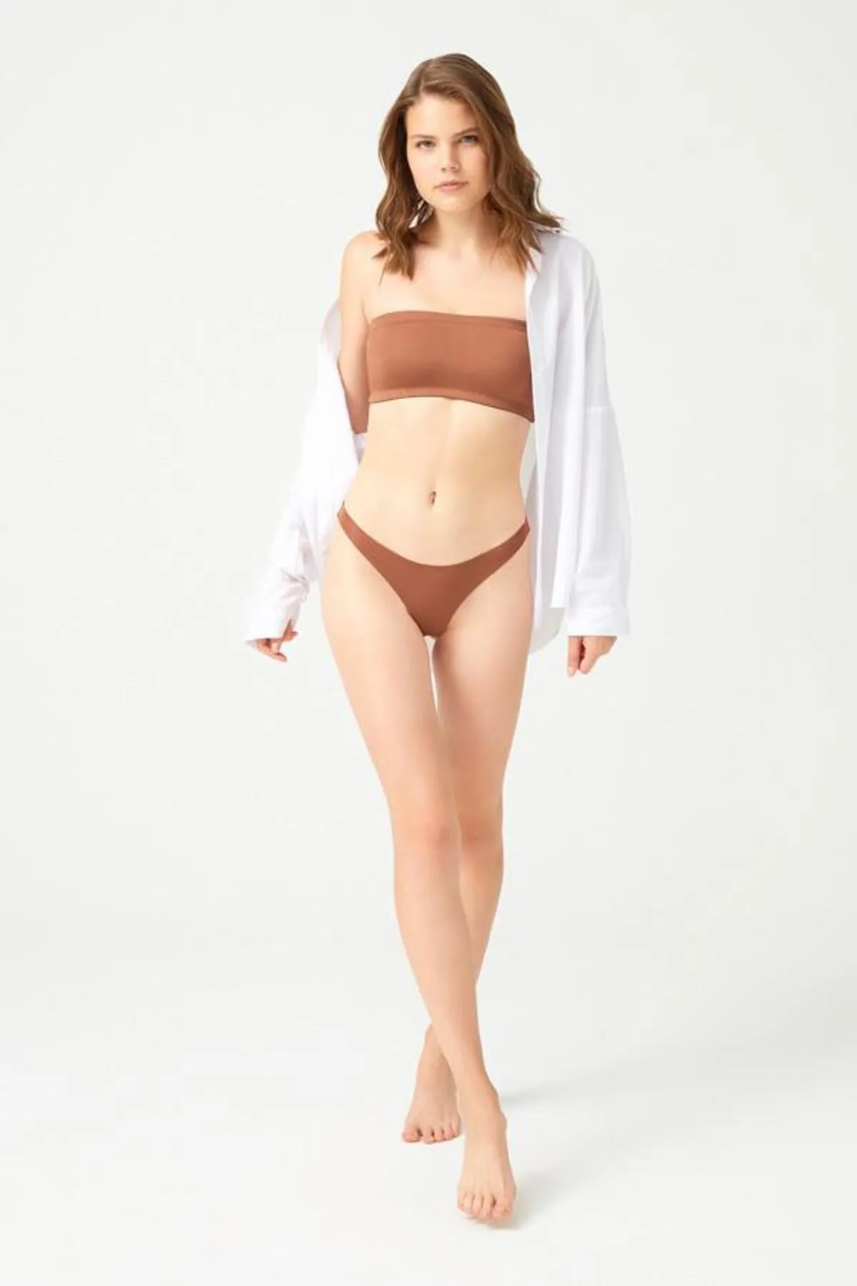 Cottonhill  Lasergeschnittene Damen-Tangas im 3er-Pack